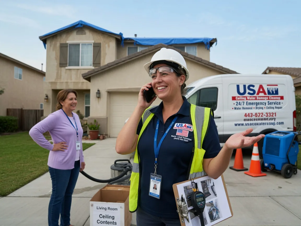 Ceiling Water Damage Restoration Kipling, OH FAQs